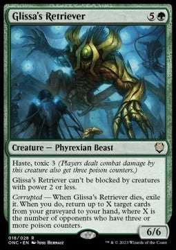 Pyrexia All Will Be One Commander 018/028 Glissa's Retriever