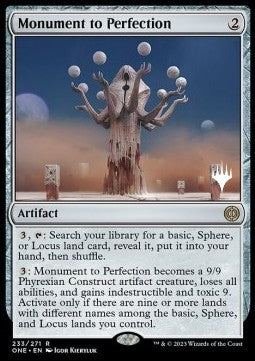 Pyrexia All Will Be One 233/271 Monument to Perfection (Silver Stamped)