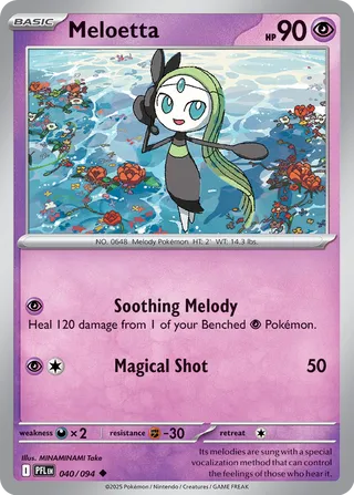 Phantasmal Flames 040/094 Meloetta