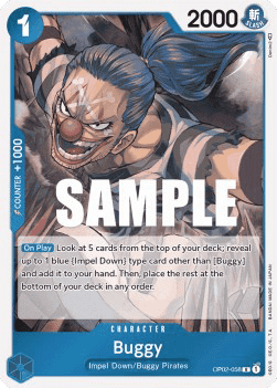 Paramount War OP02-058 Buggy (Foil)