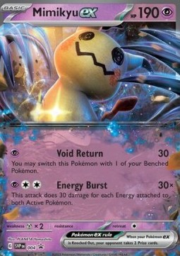 Scarlet & Violet Promo SVP004 Mimikyu ex