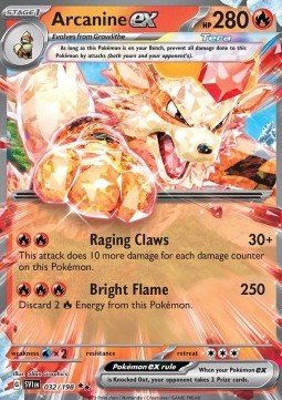 Scarlet & Violet 032/198 Arcanine ex