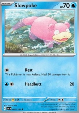 Scarlet & Violet 042/198 Slowpoke