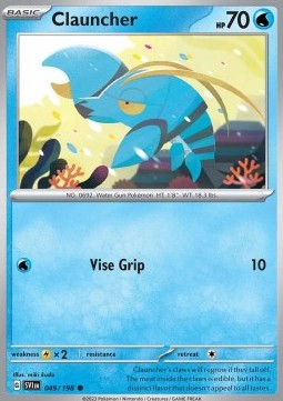 Scarlet & Violet 049/198 Clauncher (Reverse Holo)