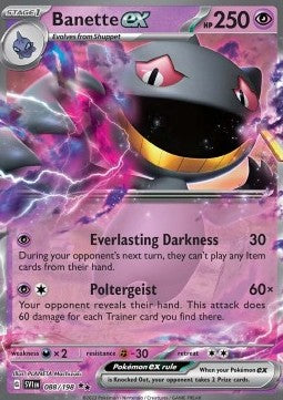 Scarlet & Violet 088/198 Banette ex