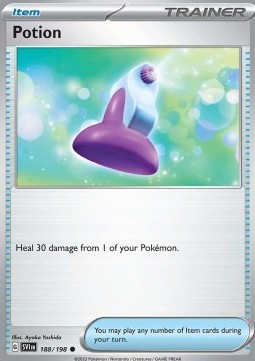 Scarlet & Violet 188/198 Potion (Reverse Holo)