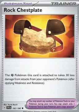 Scarlet & Violet 192/198 Rock Chestplate (Reverse Holo)