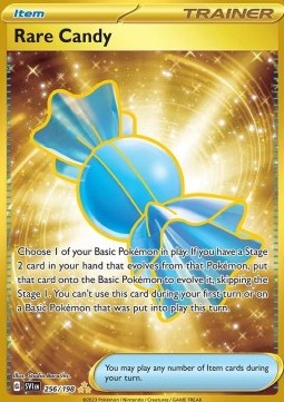Scarlet & Violet 256/198 Rare Candy (Gold Secret Rare)