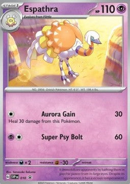 Scarlet & Violet Promo SVP010 Espathra (Holo)