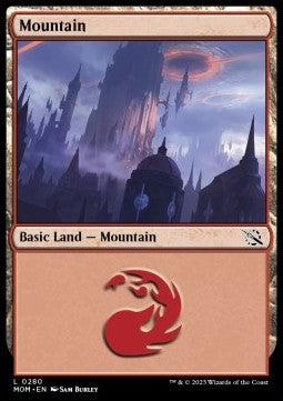 March of the Machine 0280 Mountain (Foil)