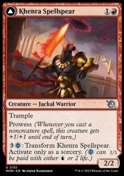 March of the Machine 0151 Khenra Spellspear/Gitaxian Spellstalker