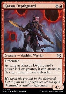March of the Machine 0150 Karsus Depthguard (Foil)