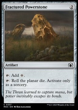 March of the Machine Commander 0357 Fractured Powerstone