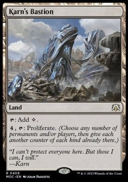 March of the Machine Commander 0409 Karn's Bastion