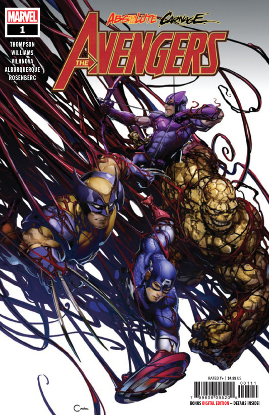 Absolute Carnage Avengers #1 Marvel Comics (2019)
