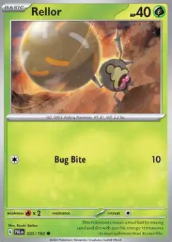 Paldea Evolved 025/193 Rellor (Reverse Holo)