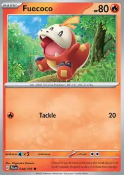 Paldea Evolved 034/193 Fuecoco (Holo)