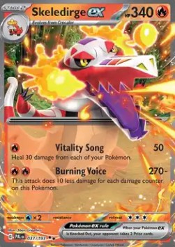 Paldea Evolved 037/193 Skeledrige ex