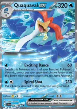 Paldea Evolved 052/193 Quaquaval ex