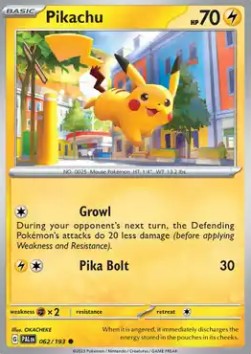 Paldea Evolved 062/193 Pikachu