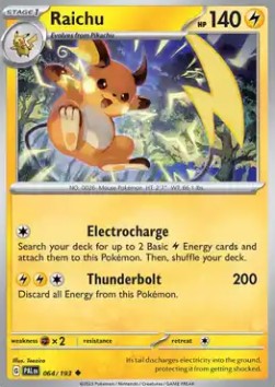 Paldea Evolved 064/193 Raichu