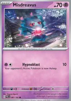 Paldea Evolved 087/193 Misdreavus (Reverse Holo)