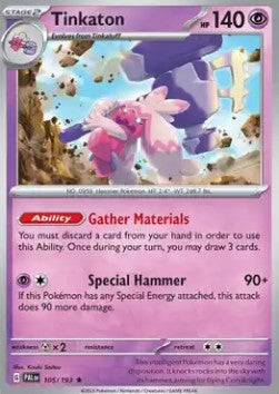 Paldea Evolved 105/193 Tinkaton (Holo)