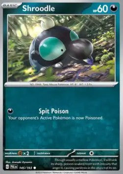 Paldea Evolved 145/193 Shroodle (Reverse Holo)