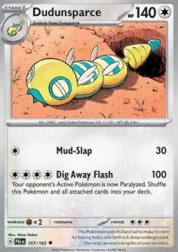 Paldea Evolved 157/193 Dundunsparce