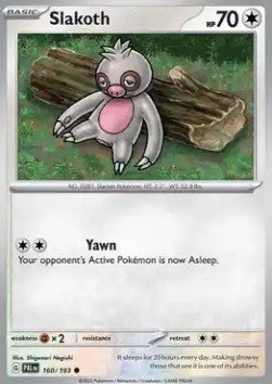 Paldea Evolved 160/193 Slakoth