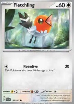 Paldea Evolved 163/193 Fletchling