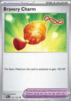 Paldea Evolved 173/193 Bravery Charm (Reverse Holo)