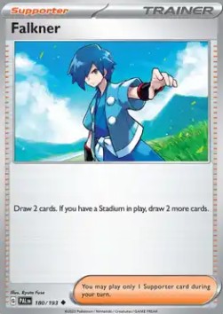 Paldea Evolved 180/193 Falkner (Reverse Holo)