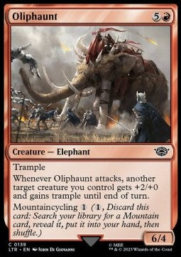 LOTR Tales of Middle Earth 0139 Oliphaunt