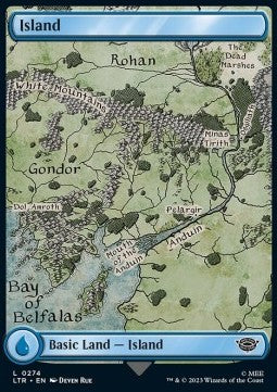 LOTR Tales of Middle Earth 0274 Island (Foil)