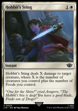 LOTR Tales of Middle Earth 0020 Hobbit's Sting (Foil)