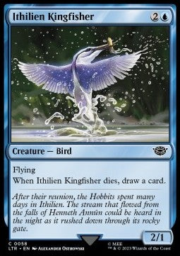 LOTR Tales of Middle Earth 0058 Ithilien Kingfisher (Foil)