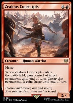 LOTR Tales of Middle Earth Commander 0231 Zealous Conscripts