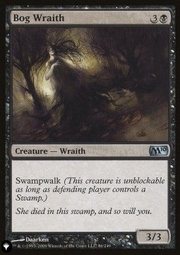 The List - Magic 2010 086/249 Bog Wraith