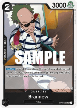 Pillars of Strength OP03-089 Brannew (Foil)