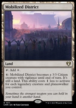 Commander Masters 1011 Mobilized District