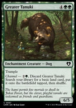 Commander Masters 0897 Greater Tanuki