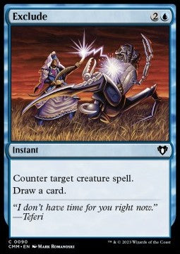 Commander Masters 0090 Exclude (Foil)