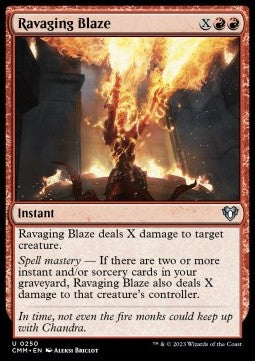 Commander Masters 0250 Ravaging Blaze