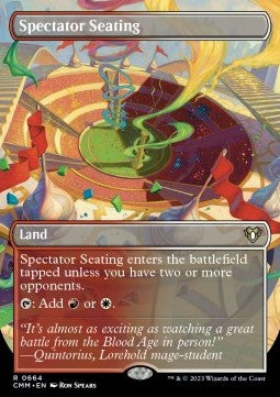 Commander Masters 0664 Spectator Seating