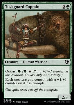 Commander Masters 0328 Tuskguard Captain