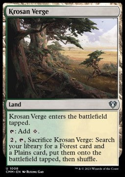 Commander Masters 1008 Krosan Verge