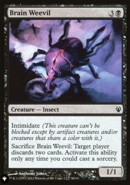 The List - Duel Decks: Izzet VS. Golgari 58/90 Brain Weevil