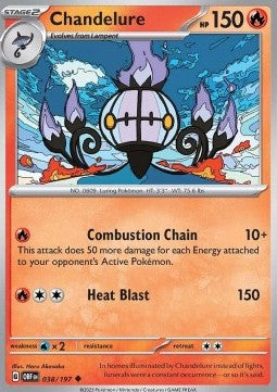 Obsidian Flames 038/197 Chandelure