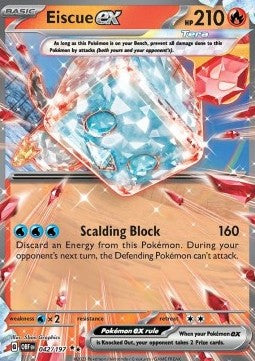 Obsidian Flames 042/197 Eiscue ex